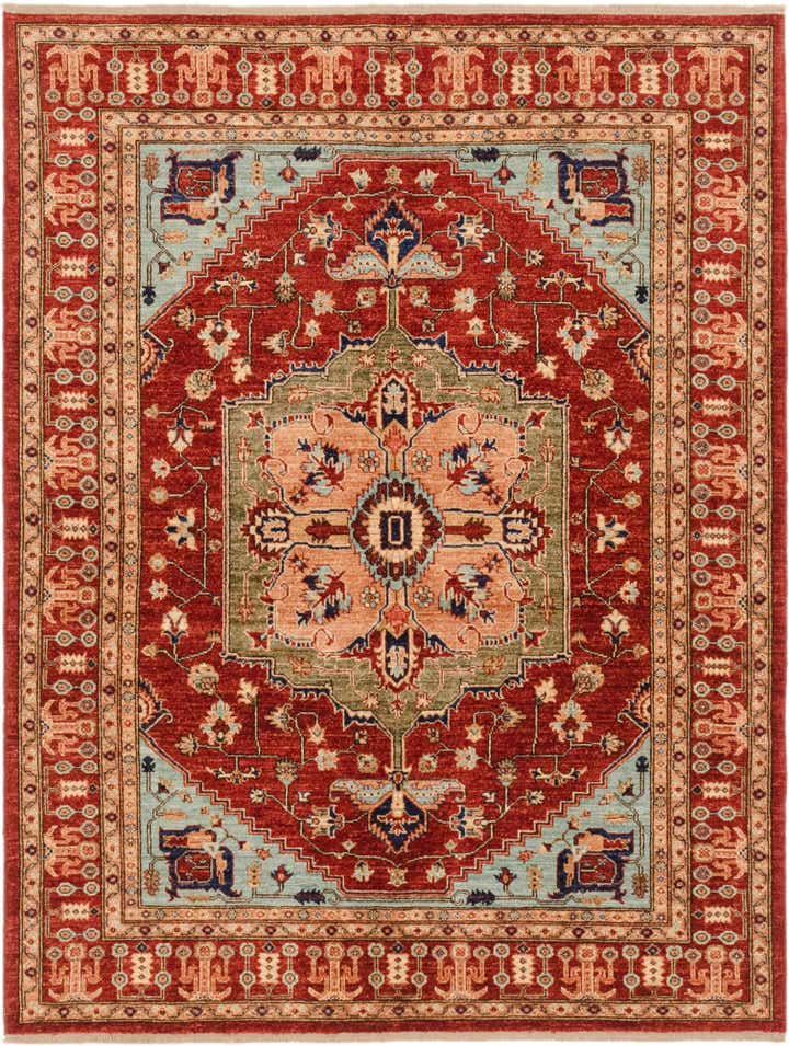5' x 6' 7 Hand Knotted Ariana Ziegler Rug