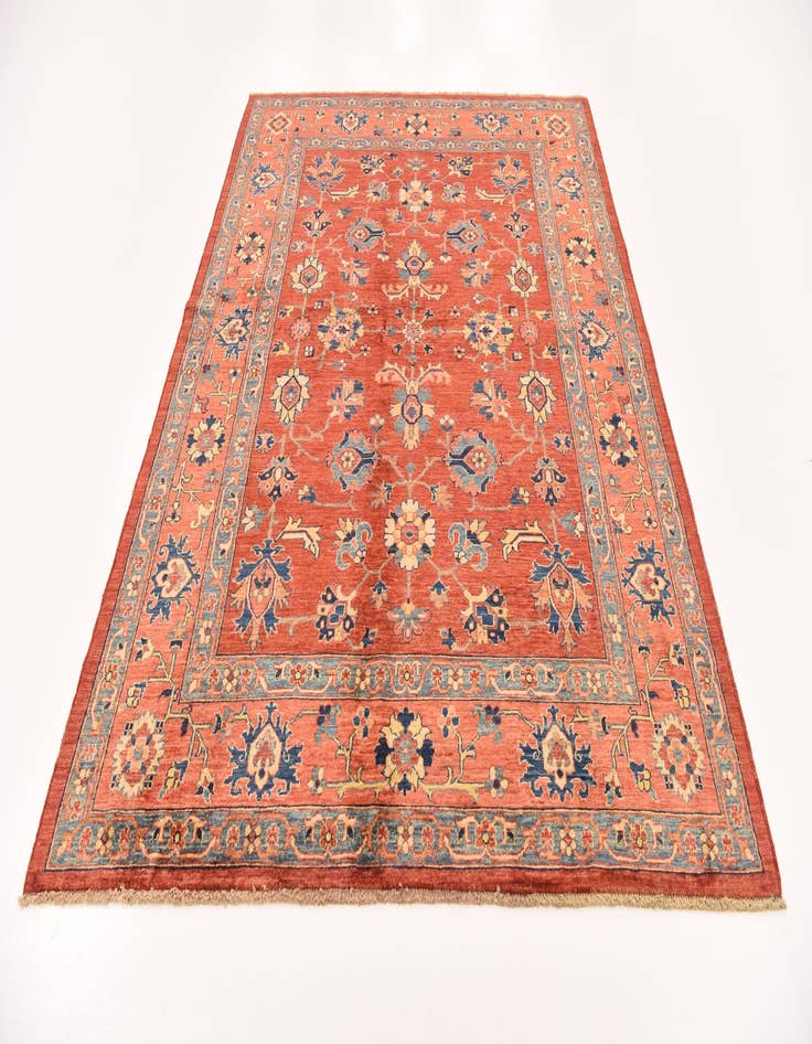 Detail image of 6' 1 x 8' 1  Hand Knotted Ariana Ziegler Rug