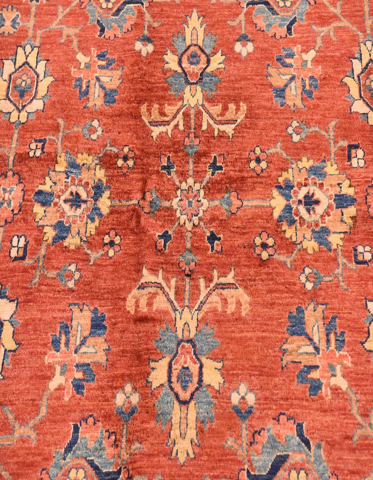 Detail image of 6' 1 x 8' 1  Hand Knotted Ariana Ziegler Rug