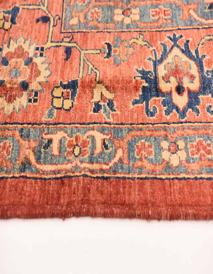 Detail image of 6' 1 x 8' 1  Hand Knotted Ariana Ziegler Rug