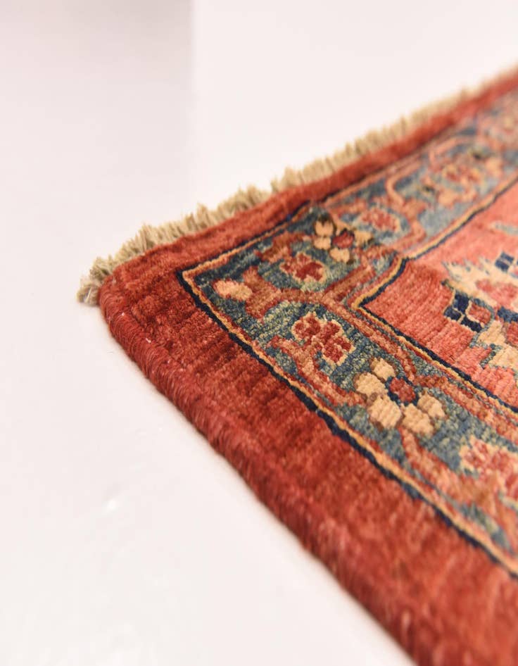 Detail image of 6' 1 x 8' 1  Hand Knotted Ariana Ziegler Rug