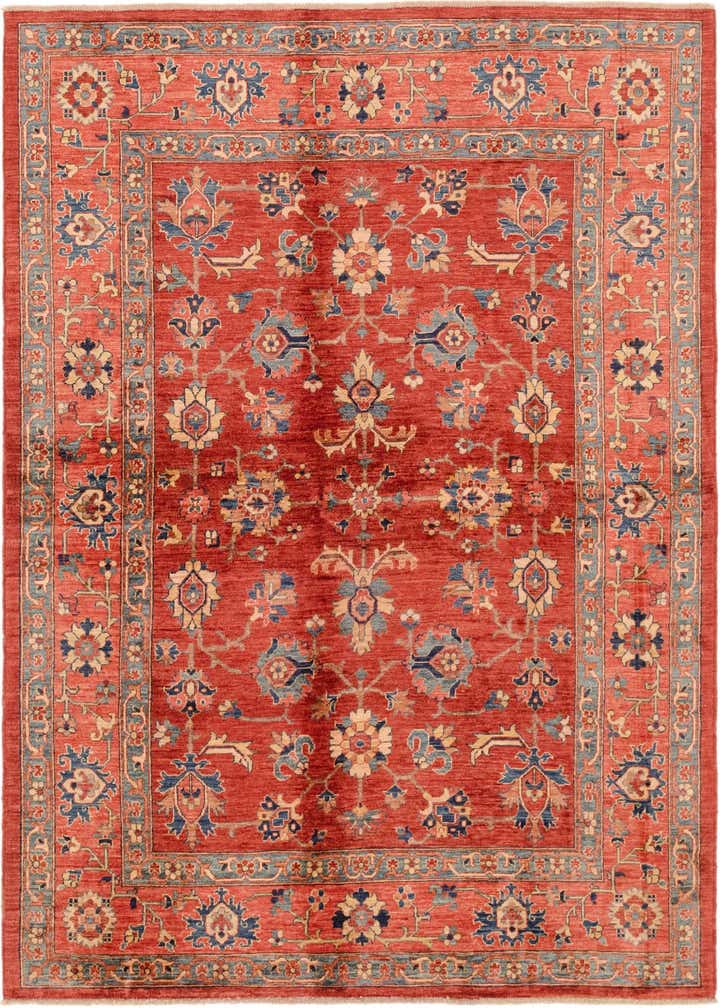 6' 1 x 8' 1 Hand Knotted Ariana Ziegler Rug