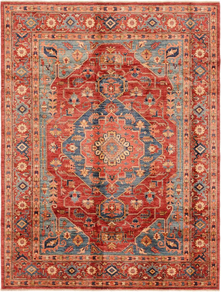 6' 2 x 8' Hand Knotted Ariana Ziegler Rug