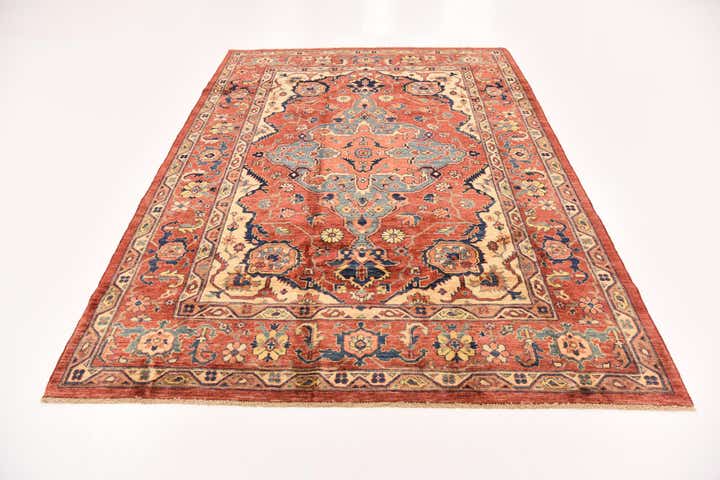6' 3 x 8' 6 Hand Knotted Ariana Ziegler Rug