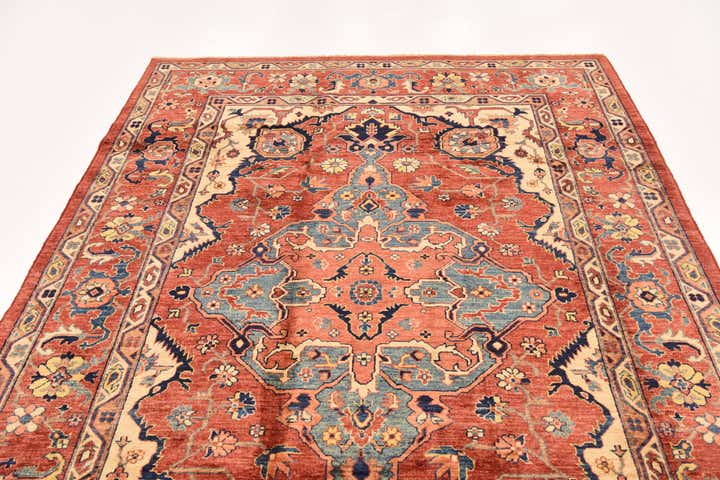 6' 3 x 8' 6 Hand Knotted Ariana Ziegler Rug