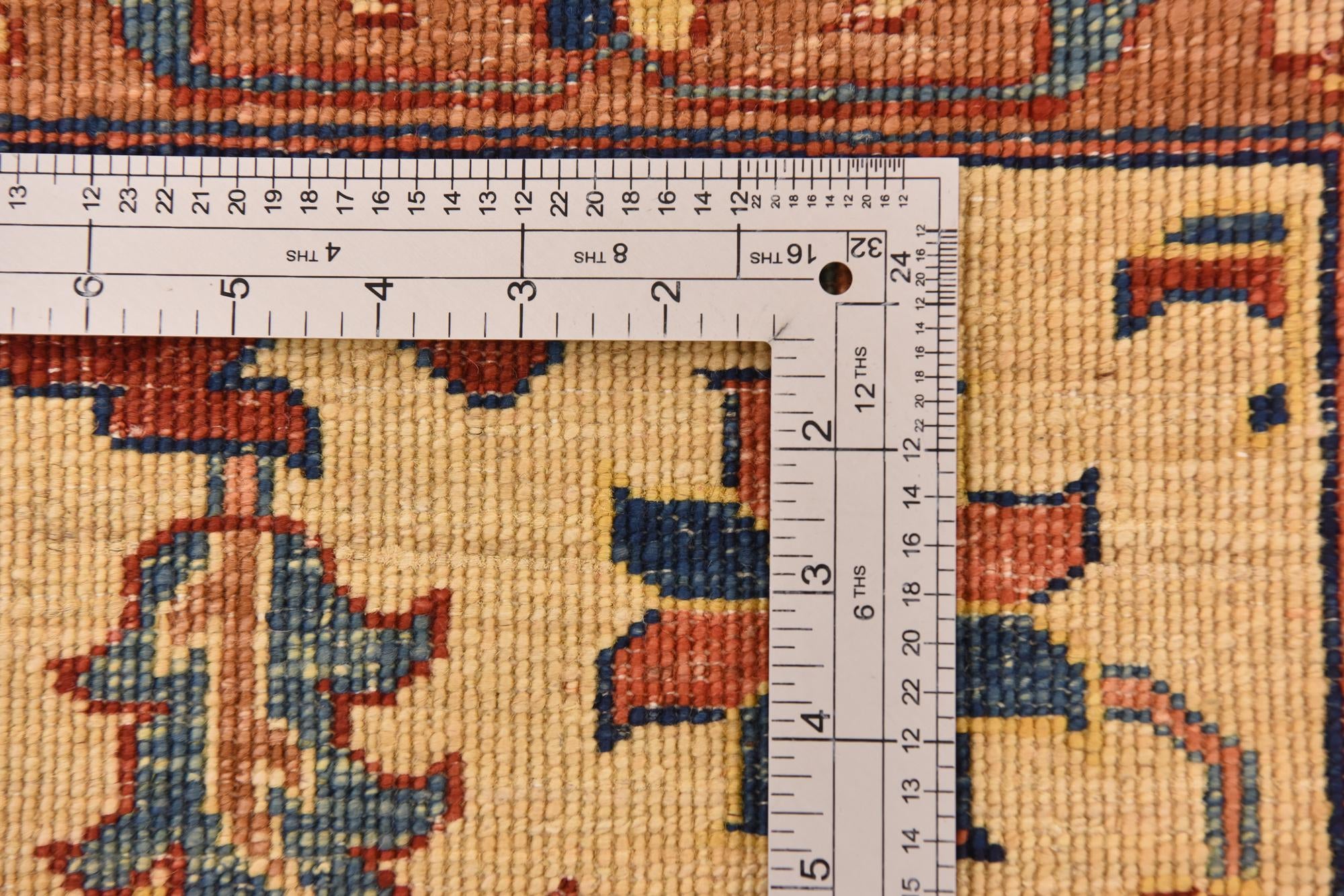 6' 4 x 8' Hand Knotted Ariana Ziegler Rug