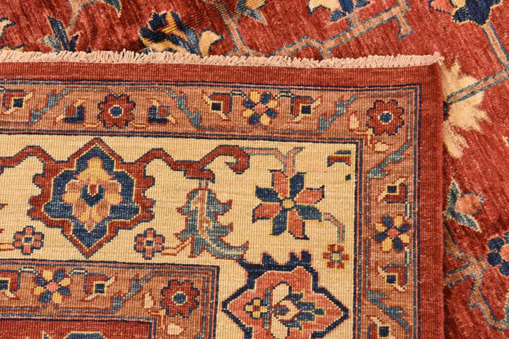 6' 4 x 8' Hand Knotted Ariana Ziegler Rug