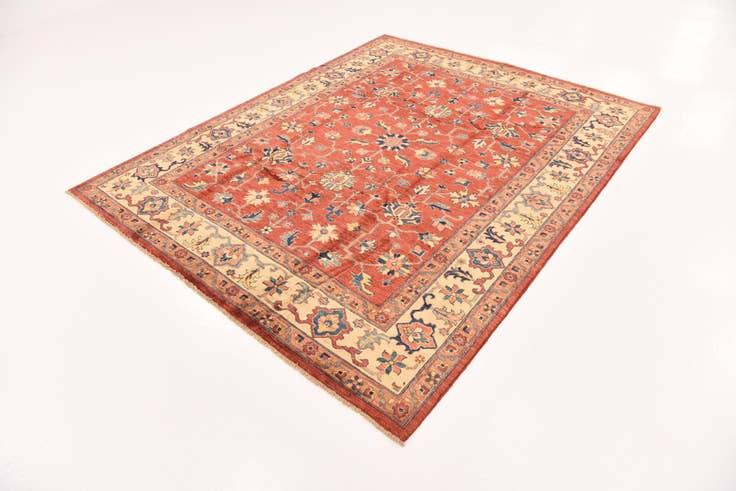 Detail image of 6' 4 x 8' Hand Knotted Ariana Ziegler Rug