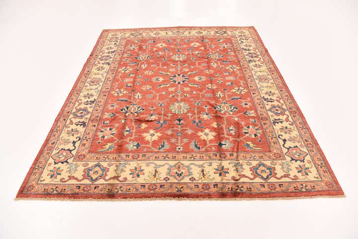 6' 4 x 8' Hand Knotted Ariana Ziegler Rug