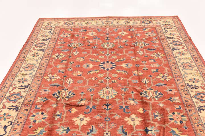 6' 4 x 8' Hand Knotted Ariana Ziegler Rug