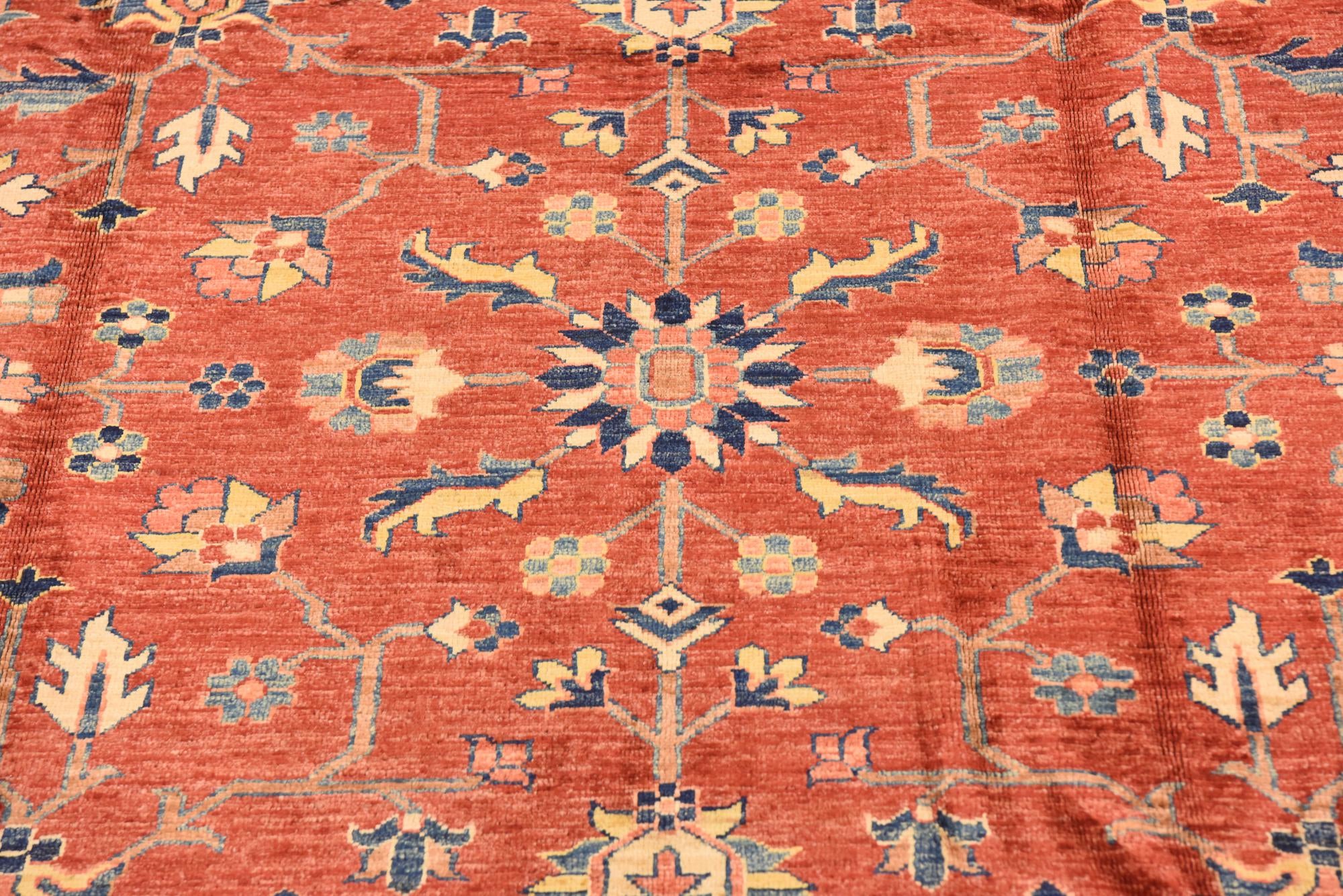 6' 4 x 8' Hand Knotted Ariana Ziegler Rug