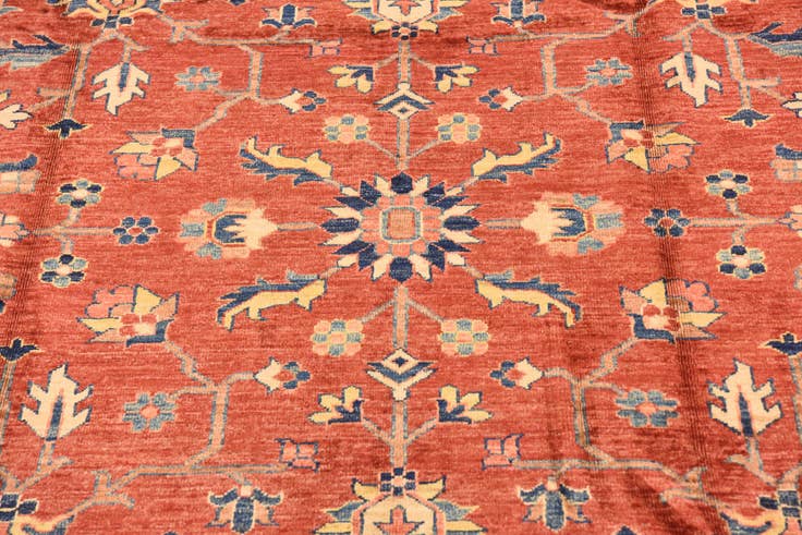 Detail image of 6' 4 x 8' Hand Knotted Ariana Ziegler Rug