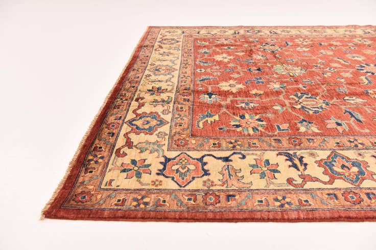 Detail image of 6' 4 x 8' Hand Knotted Ariana Ziegler Rug