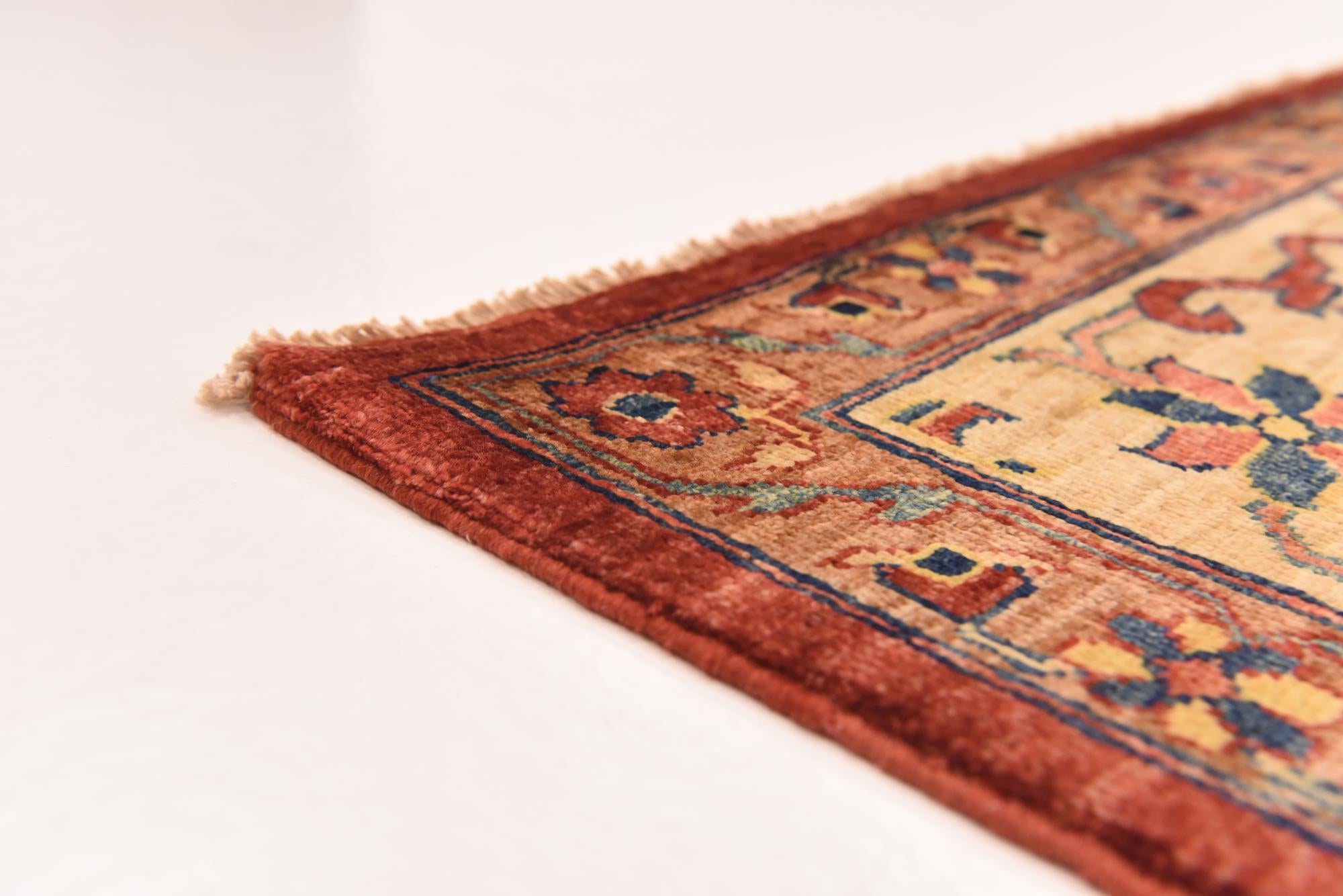 6' 4 x 8' Hand Knotted Ariana Ziegler Rug