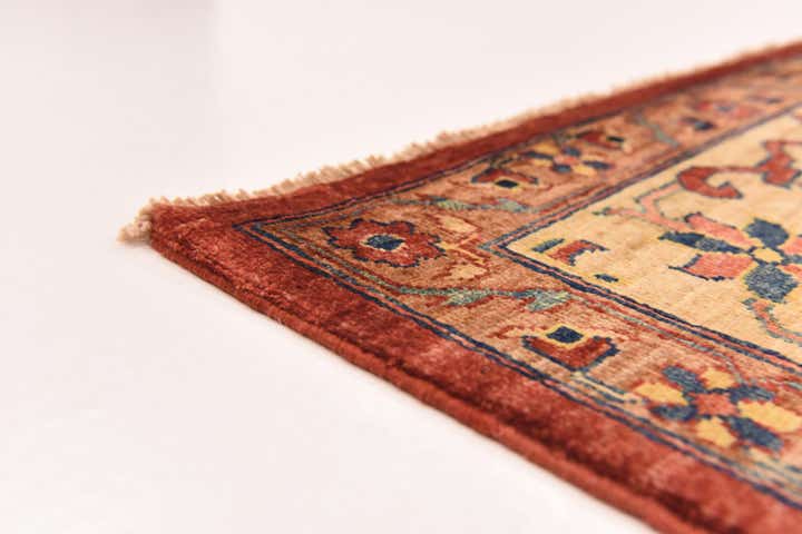 6' 4 x 8' Hand Knotted Ariana Ziegler Rug