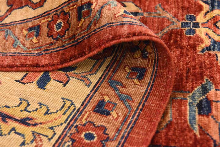 6' 4 x 8' Hand Knotted Ariana Ziegler Rug