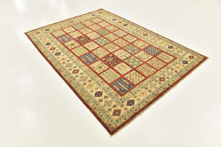 5' 8 x 7' 10 Hand Knotted Ariana Ziegler Rug