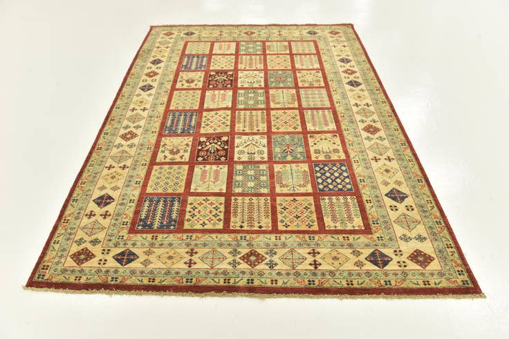 Detail image of 5' 8 x 7' 10 Hand Knotted Ariana Ziegler Rug