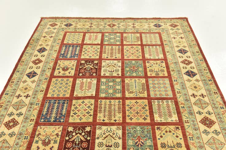 Detail image of 5' 8 x 7' 10 Hand Knotted Ariana Ziegler Rug