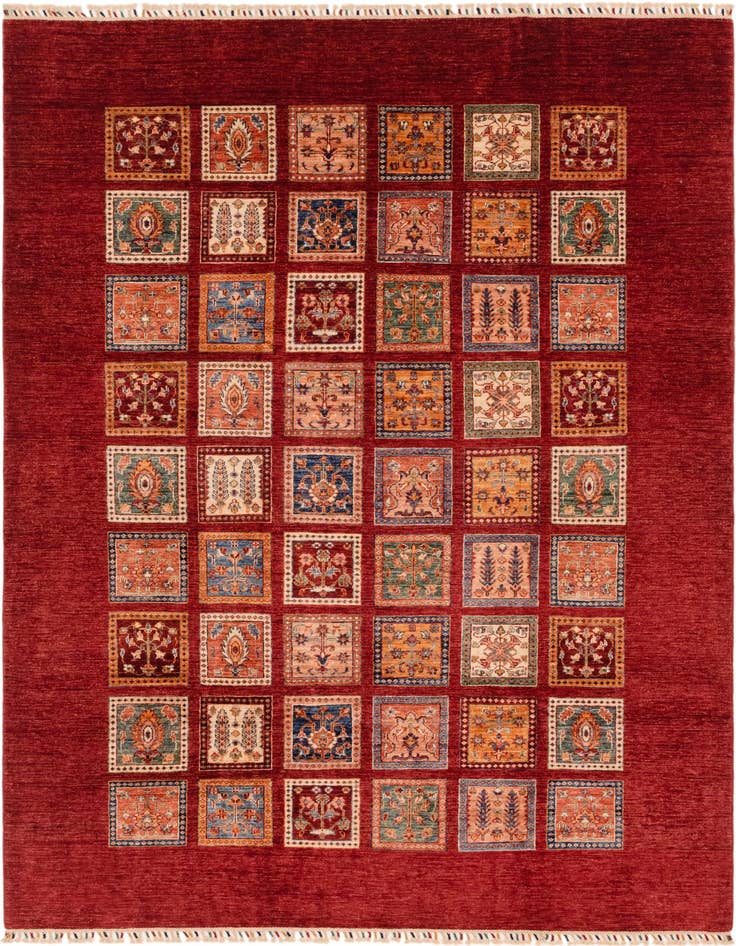 Detail image of 6' 10 x 10' 1 Hand Knotted Ariana Ziegler Rug