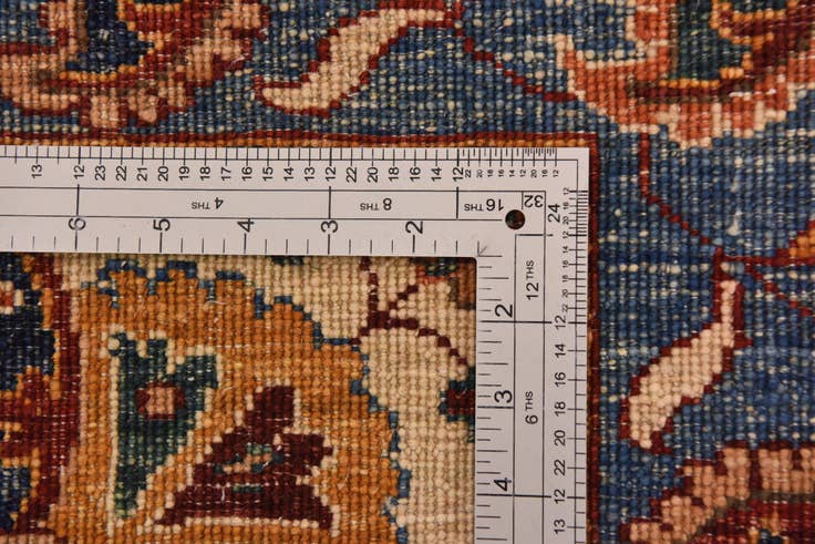 Detail image of 6' 10 x 9' 8 Hand Knotted Ariana Ziegler Rug