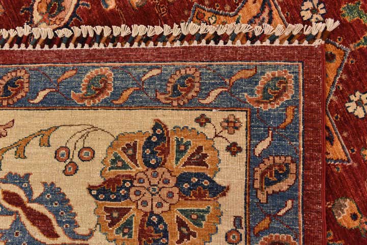 6' 10 x 9' 8 Hand Knotted Ariana Ziegler Rug