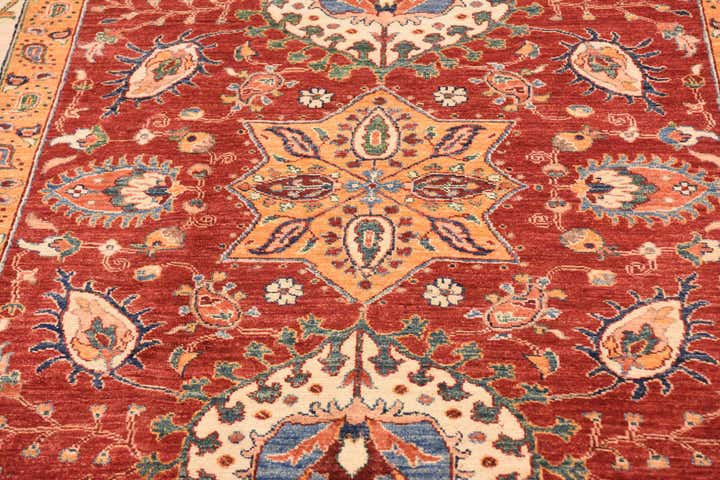 6' 10 x 9' 8 Hand Knotted Ariana Ziegler Rug