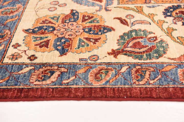 6' 10 x 9' 8 Hand Knotted Ariana Ziegler Rug