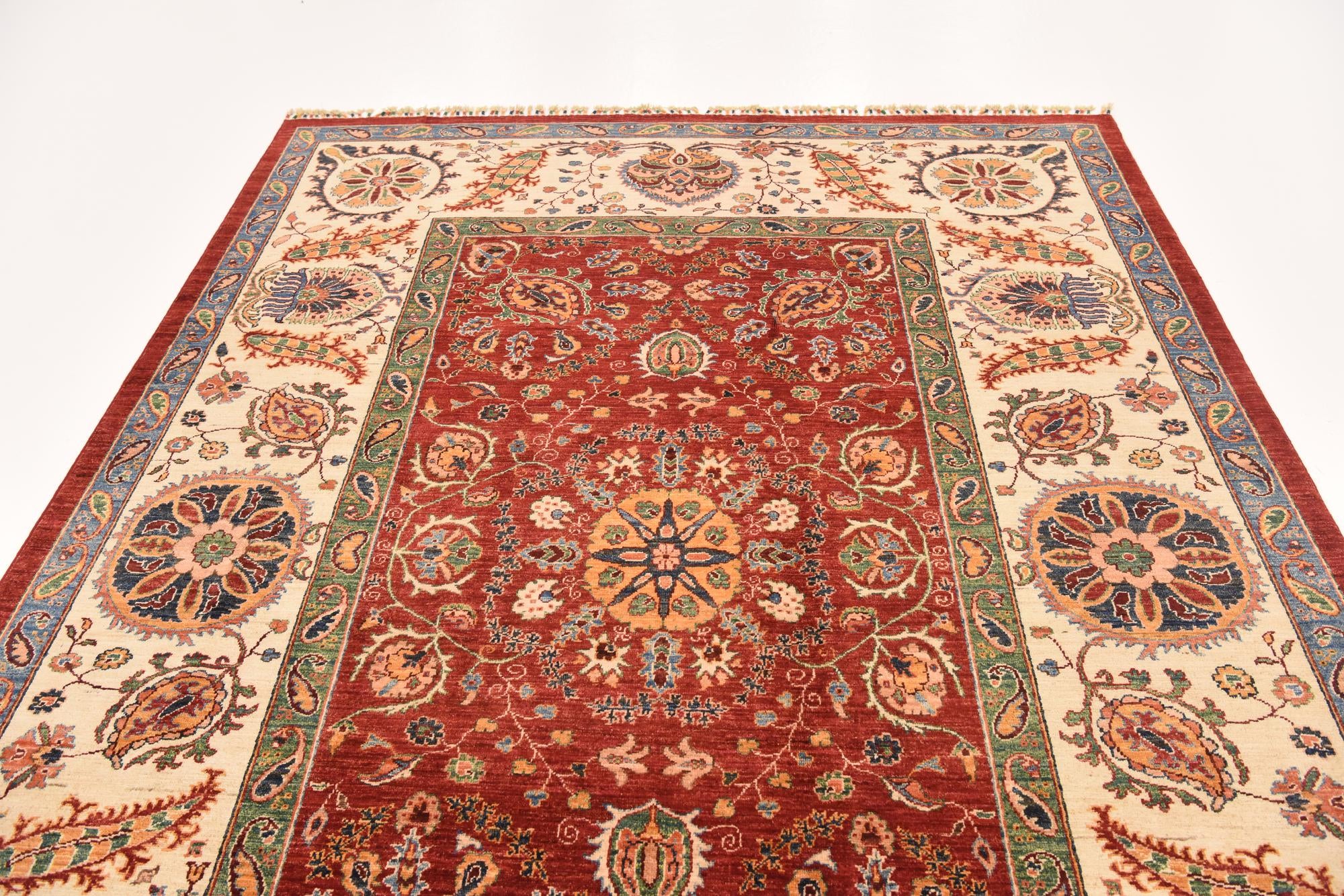 6' 9 x 9' 10 Hand Knotted Ariana Ziegler Rug