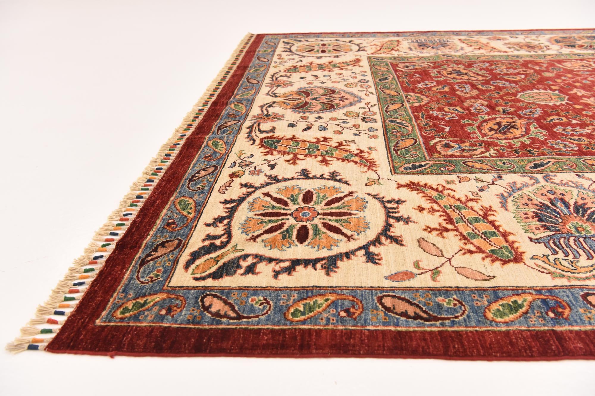 6' 9 x 9' 10 Hand Knotted Ariana Ziegler Rug