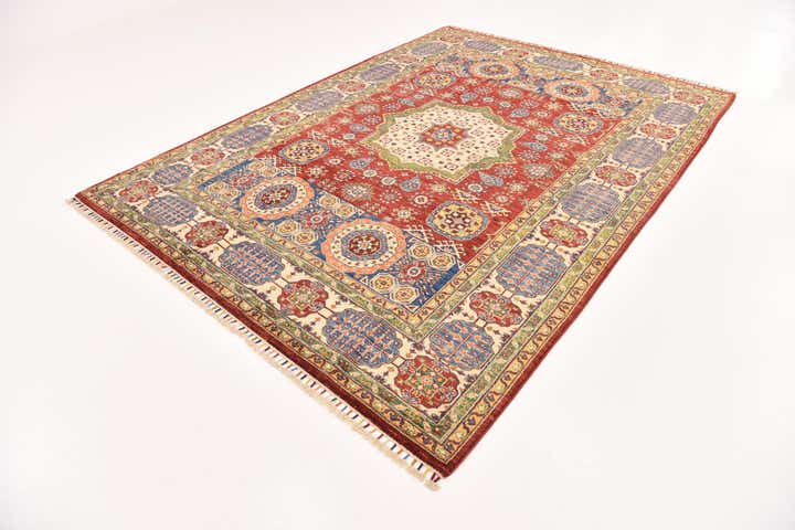 7' x 9' 7 Hand Knotted Ariana Ziegler Rug