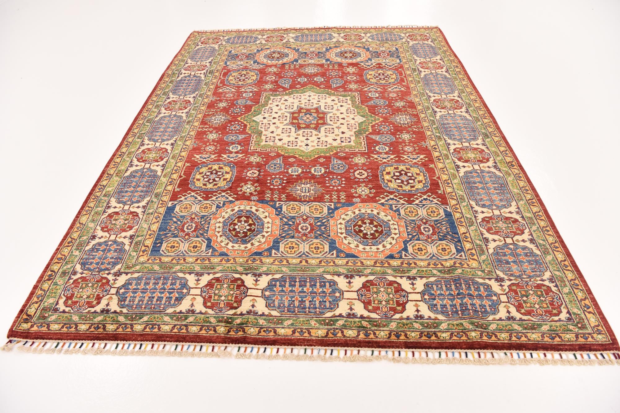 7' x 9' 7 Hand Knotted Ariana Ziegler Rug