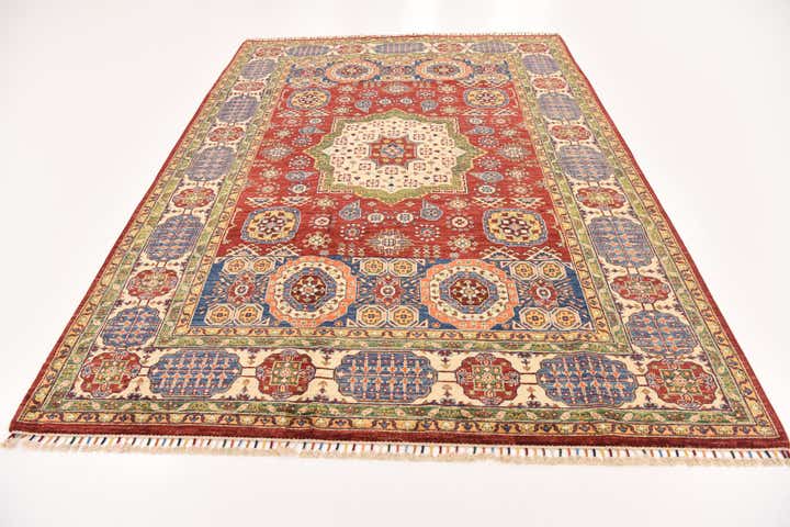7' x 9' 7 Hand Knotted Ariana Ziegler Rug