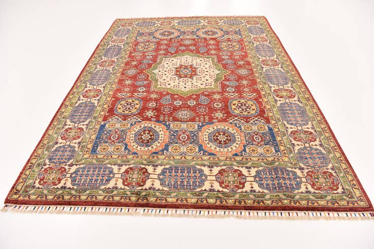 Detail image of 7' x 9' 7 Hand Knotted Ariana Ziegler Rug