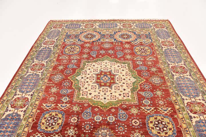 7' x 9' 7 Hand Knotted Ariana Ziegler Rug