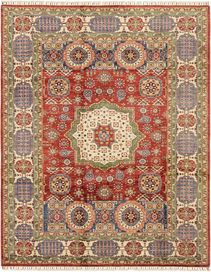 Detail image of 7' x 9' 7 Hand Knotted Ariana Ziegler Rug