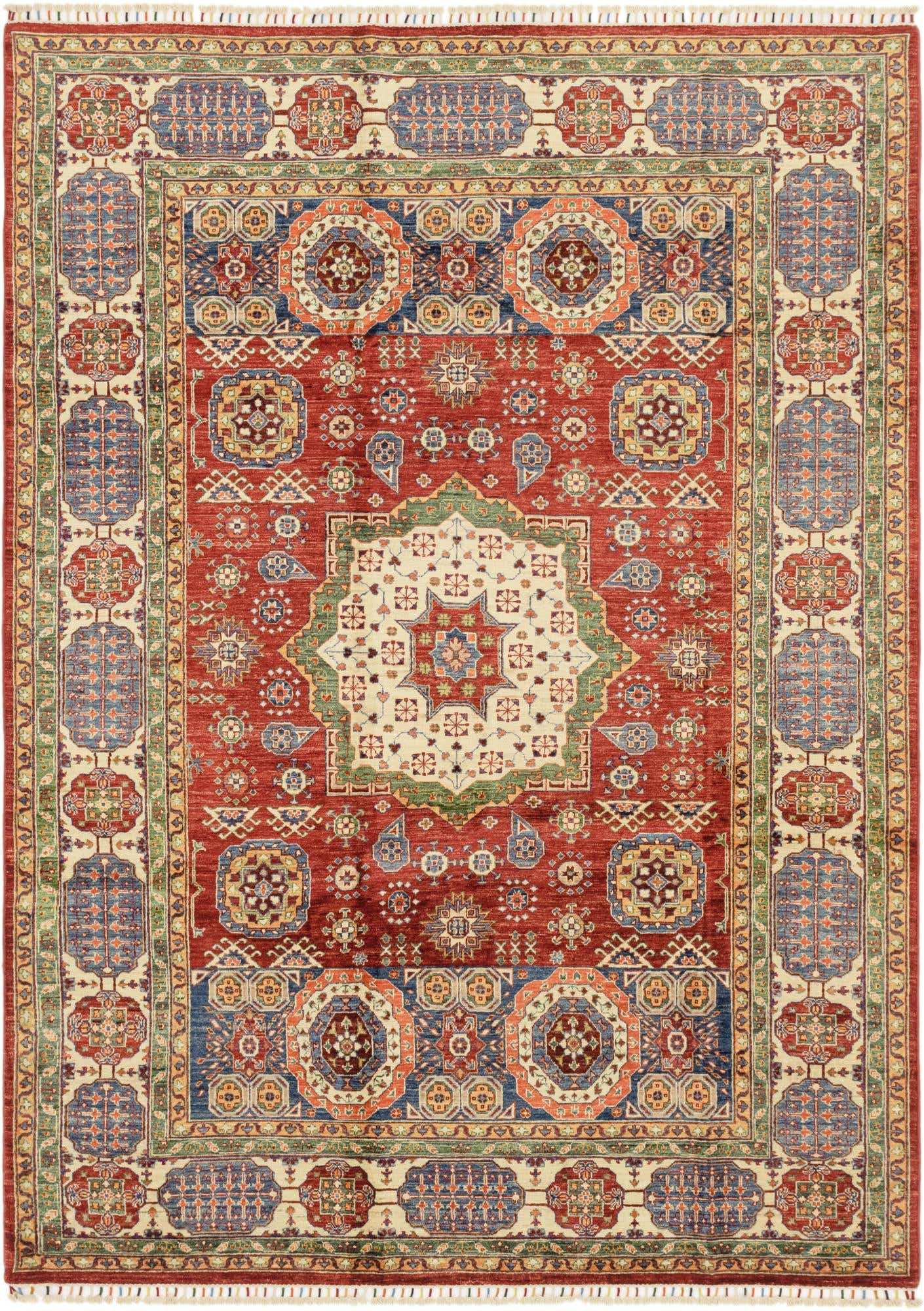 7' x 9' 7 Hand Knotted Ariana Ziegler Rug