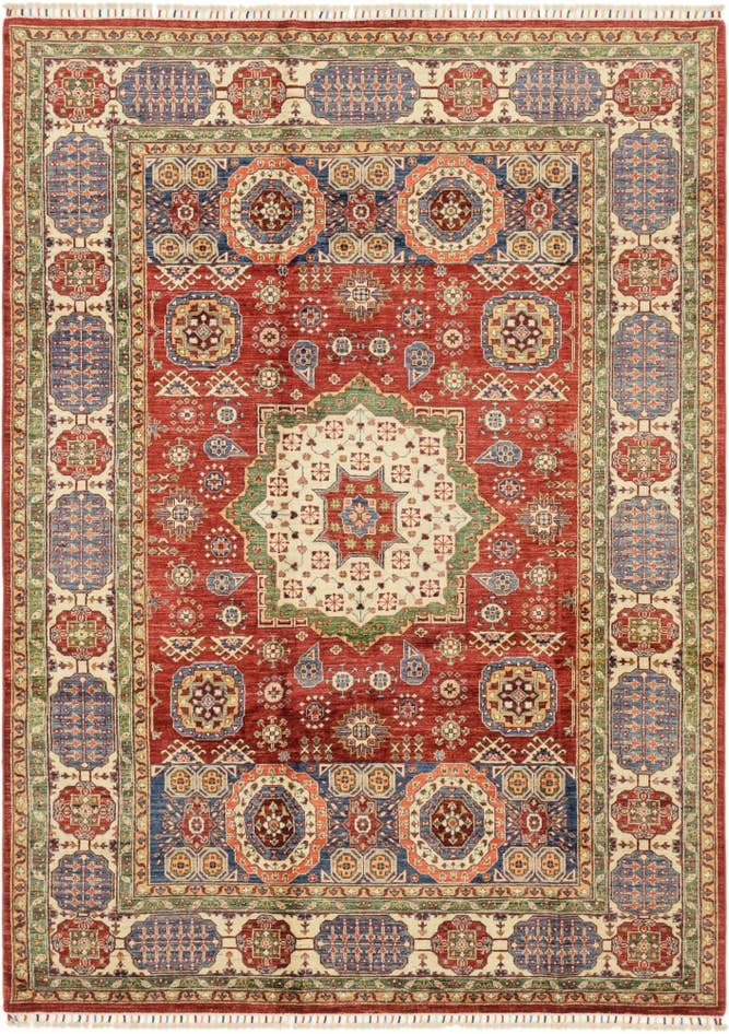 Detail image of 7' x 9' 7 Hand Knotted Ariana Ziegler Rug
