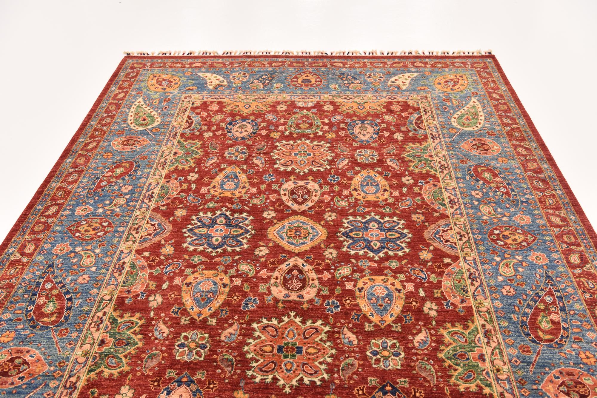 6' 10 x 9' 8 Hand Knotted Ariana Ziegler Rug