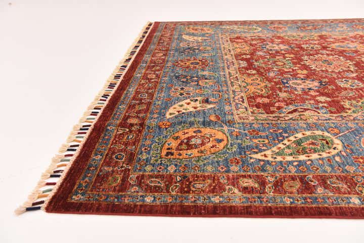 6' 10 x 9' 8 Hand Knotted Ariana Ziegler Rug
