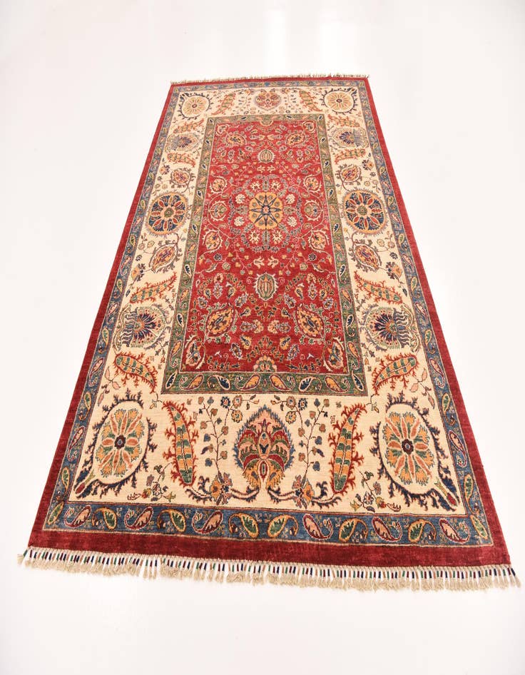 Detail image of 6' 9 x 9' 8 Hand Knotted Ariana Ziegler Rug