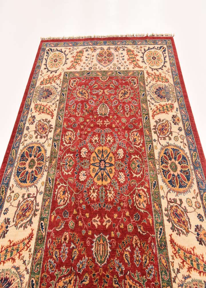 6' 9 x 9' 8 Hand Knotted Ariana Ziegler Rug