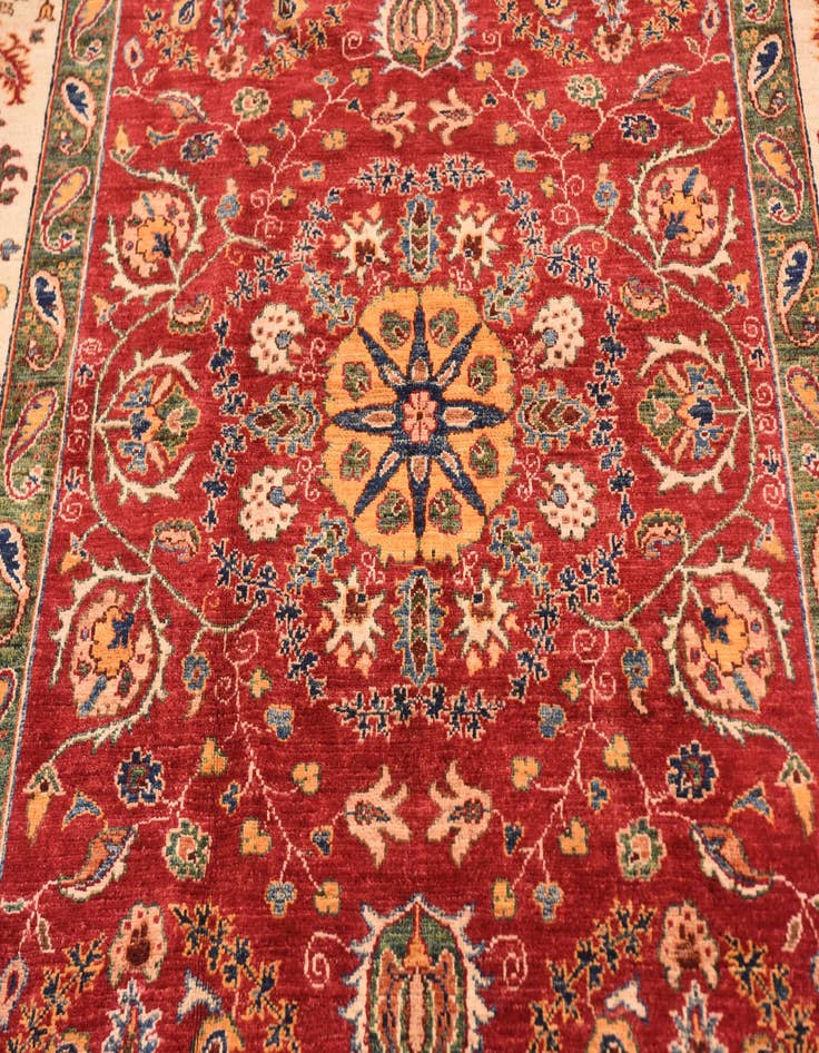 Detail image of 6' 9 x 9' 8 Hand Knotted Ariana Ziegler Rug
