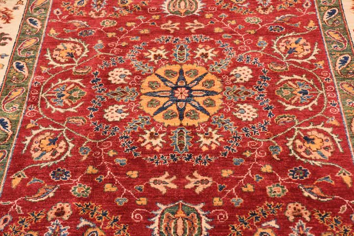 6' 9 x 9' 8 Hand Knotted Ariana Ziegler Rug