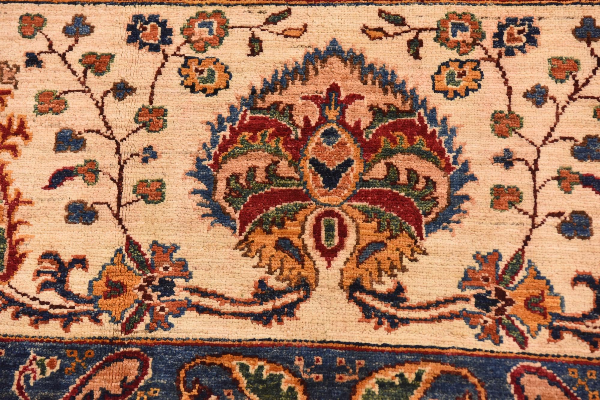 6' 9 x 9' 8 Hand Knotted Ariana Ziegler Rug
