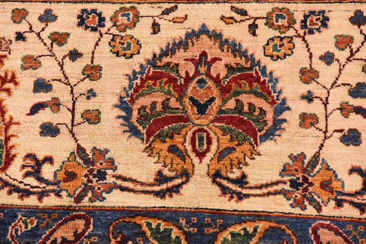 6' 9 x 9' 8 Hand Knotted Ariana Ziegler Rug
