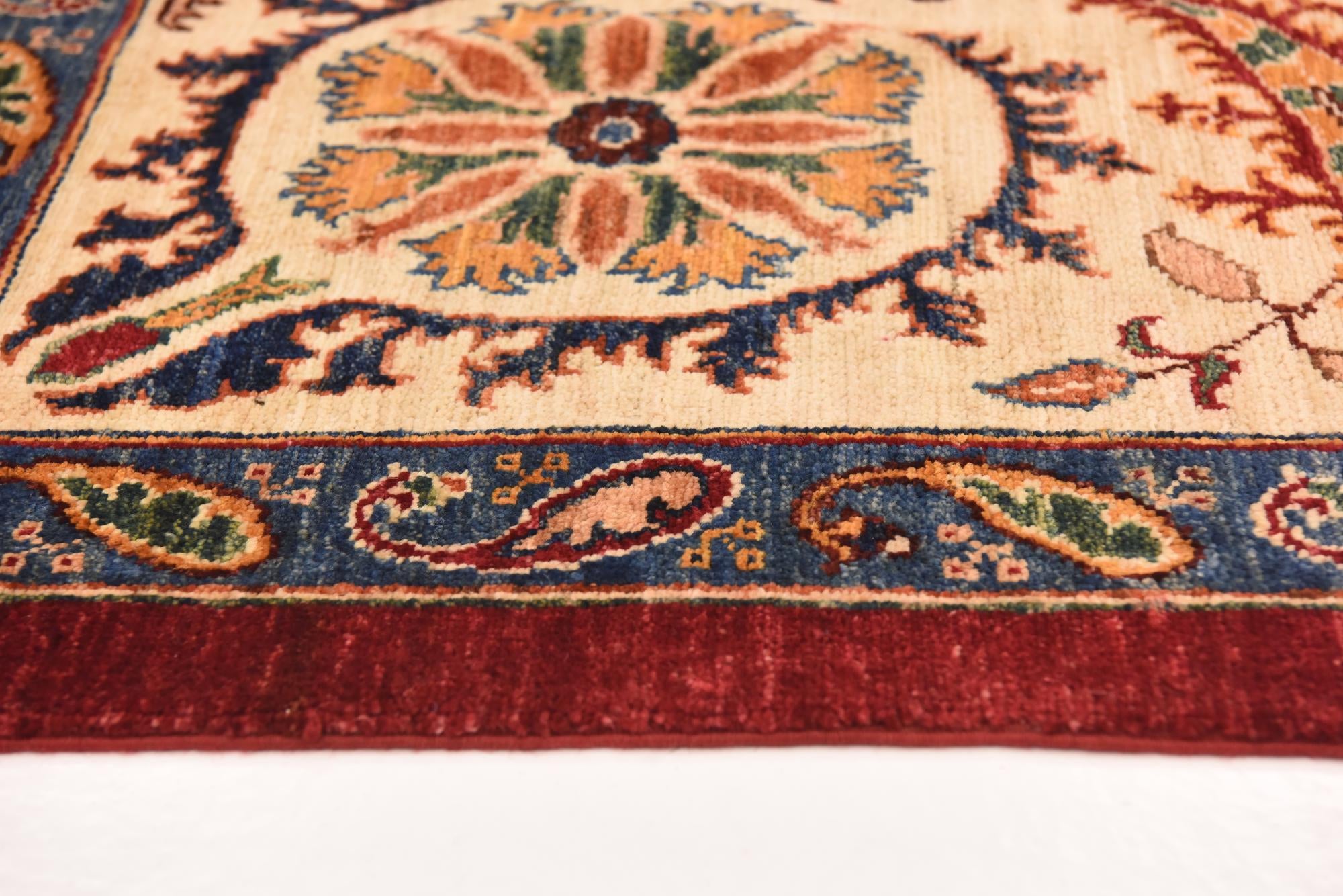 6' 9 x 9' 8 Hand Knotted Ariana Ziegler Rug
