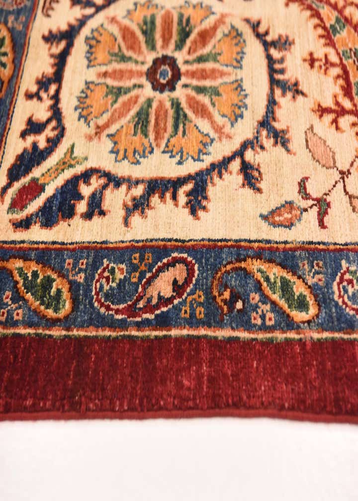 6' 9 x 9' 8 Hand Knotted Ariana Ziegler Rug