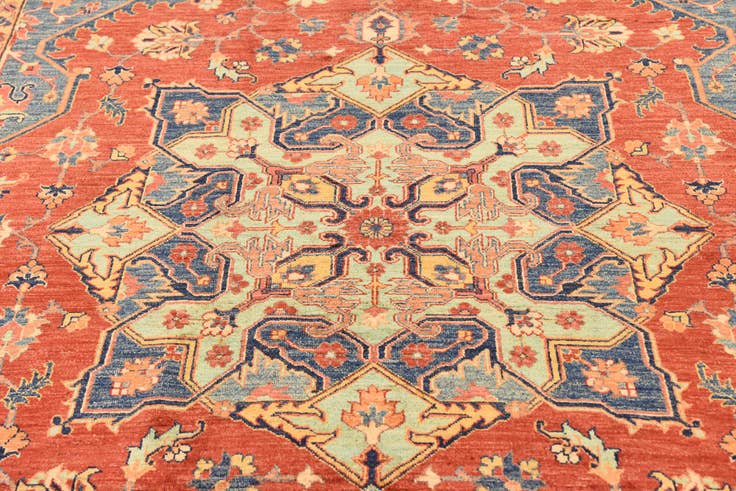 Detail image of 7' 4 x 10' 2 Hand Knotted Ariana Ziegler Rug