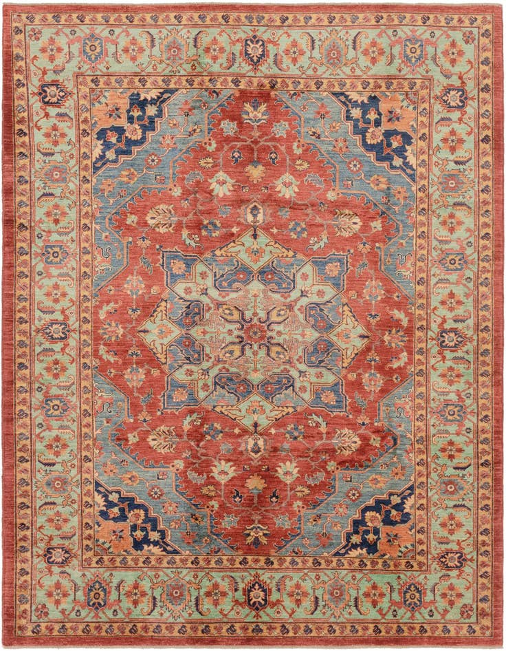 Detail image of 7' 4 x 10' 2 Hand Knotted Ariana Ziegler Rug
